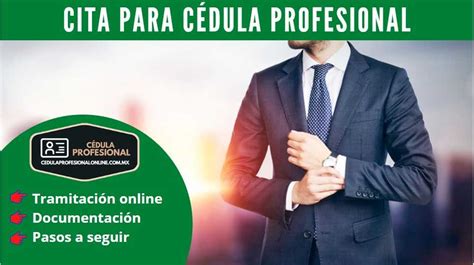 cedula profesional cita|Sistema de citas